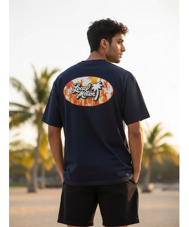 ｵｰﾊﾞﾙﾊﾟｰﾑﾌﾟﾘﾝﾄTｼｬﾂ