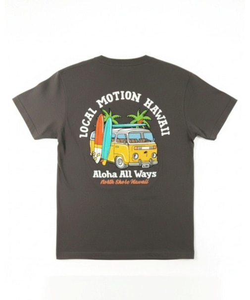 バス柄サガラ刺繍Tシャツ