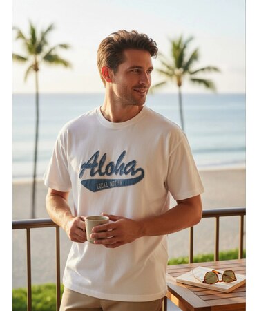 ｱﾛﾊﾃﾞﾆﾑ貼り付けTｼｬﾂ