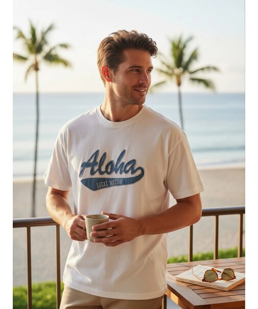 ｱﾛﾊﾃﾞﾆﾑ貼り付けTｼｬﾂ