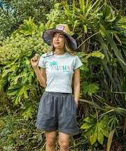 ﾊﾟｰﾑｱﾛﾊﾌﾟﾘﾝﾄTｼｬﾂ