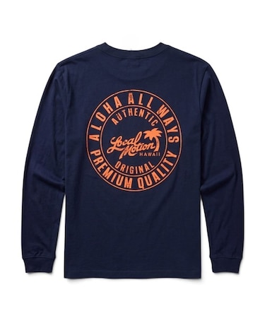 サークルロゴ長袖Tシャツ