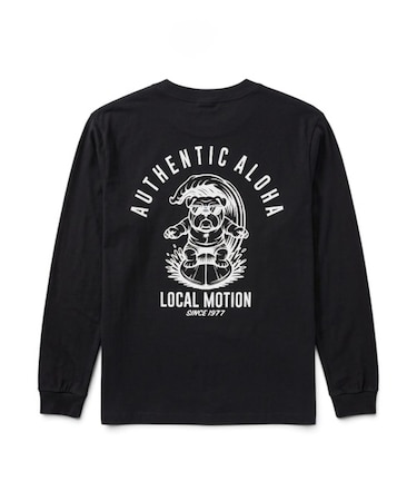サーフドッグアーチ長袖Tシャツ