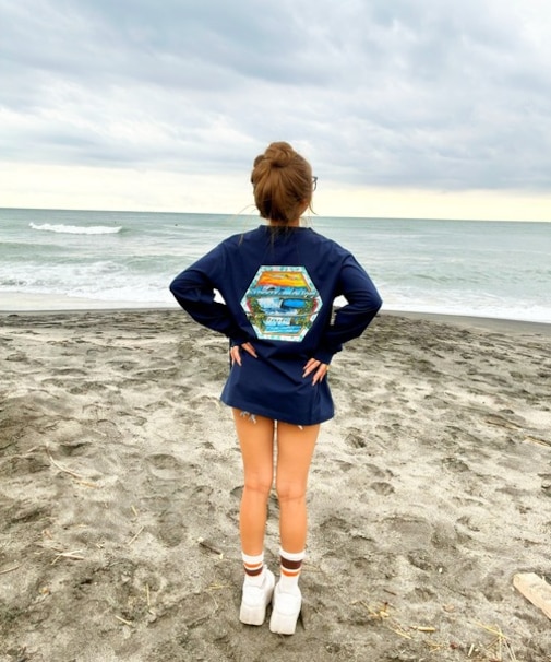 ﾍｸｻｺﾞﾝ長袖Tｼｬﾂ