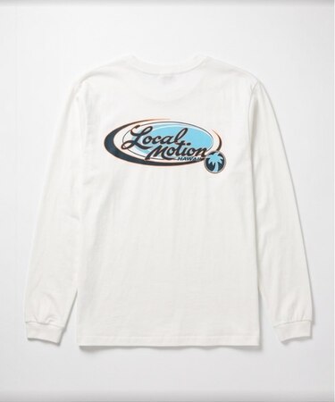 オーバルパームツリー長袖Tシャツ