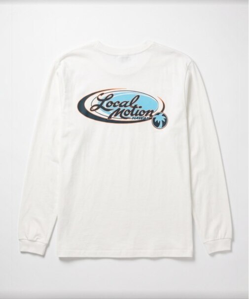 オーバルパームツリー長袖Tシャツ
