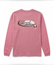 ｵｰﾊﾞﾙﾊﾟｰﾑﾂﾘｰ長袖Tｼｬﾂ