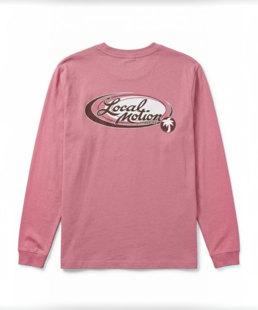 オーバルパームツリー長袖Tシャツ