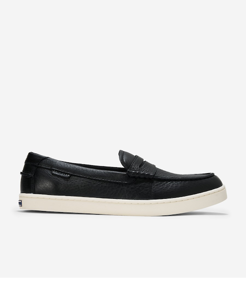 新品未使用:コールハーン　ナンタケットペニーローファー キャンバス地7 1/2B COLE HAAN ローファー ナンタケット ペニー womens レディース