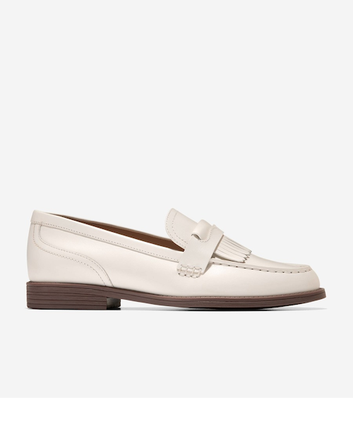 ILCONTE SPIRITOSO ホワイト ローファー　当時39000円 ILCONTE SPIRITOSO ホワイト ローファー当時39000円