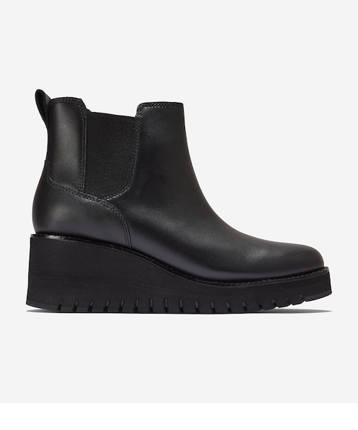 ゼログランド シティ ウェッジ ブーツ ウォータープルーフ