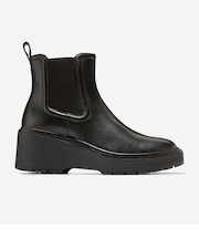 ゼログランド シティクエスト ウェッジ ブーツ ウォータープルーフ