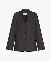 ピュア コットン デニムルック ジャケット