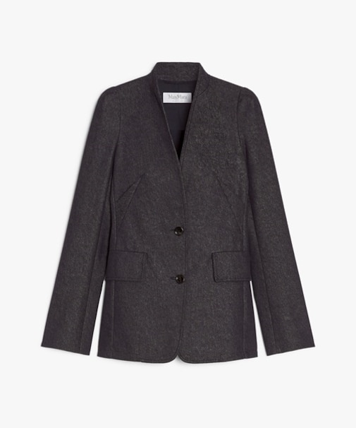 ピュア コットン デニムルック ジャケット