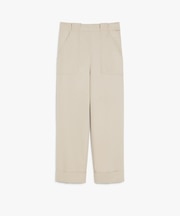 ピュア コットン ツイル パンツ