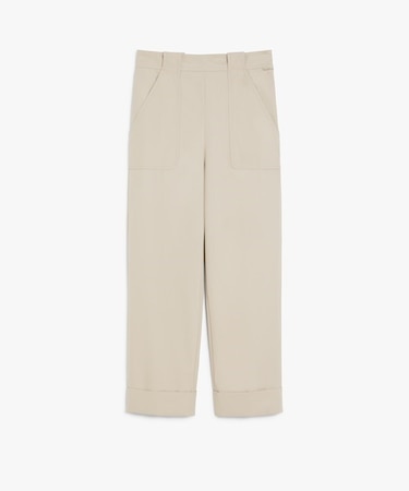 ピュア コットン ツイル パンツ