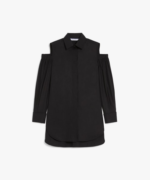 コットン ポプリン シャツ