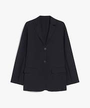 ジャージー シングルブレスト ジャケット