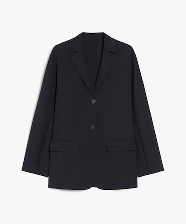 ジャージー シングルブレスト ジャケット