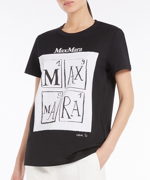 ピュア コットン プリント Tシャツ｜マックスマーラのアウトレット通販