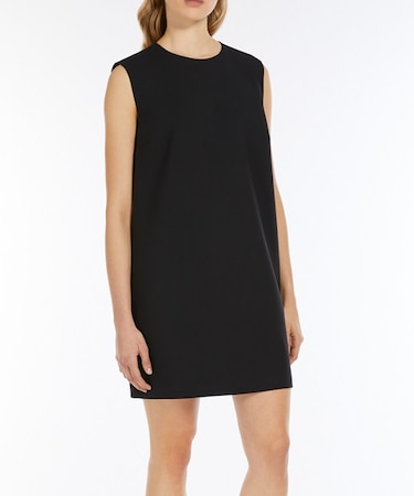 ウール ストレッチ スリーブレス ドレス