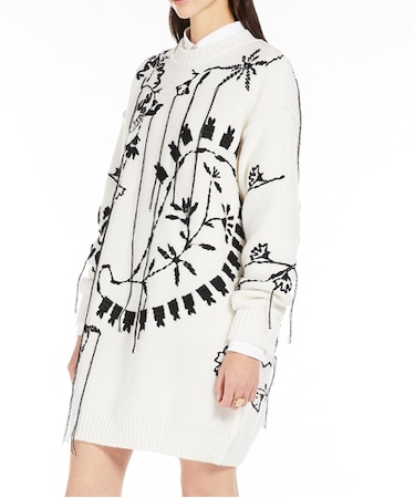 ウール カシミヤ ニット ドレス