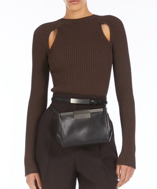 ビスコース クレープ ニット