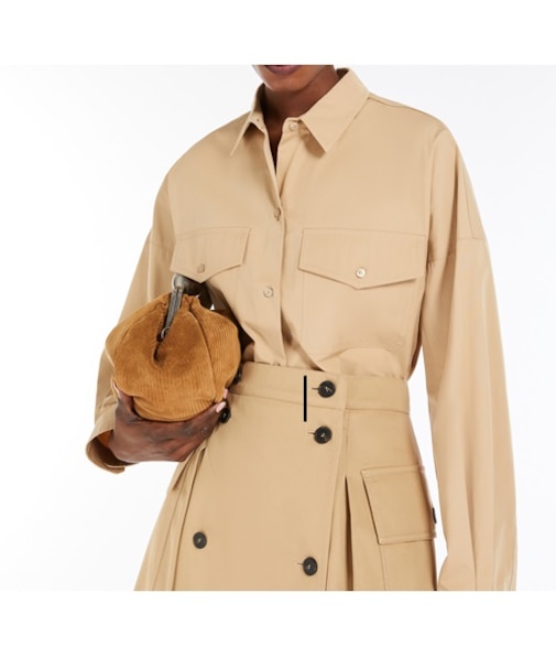 コットン ポプリン シャツ