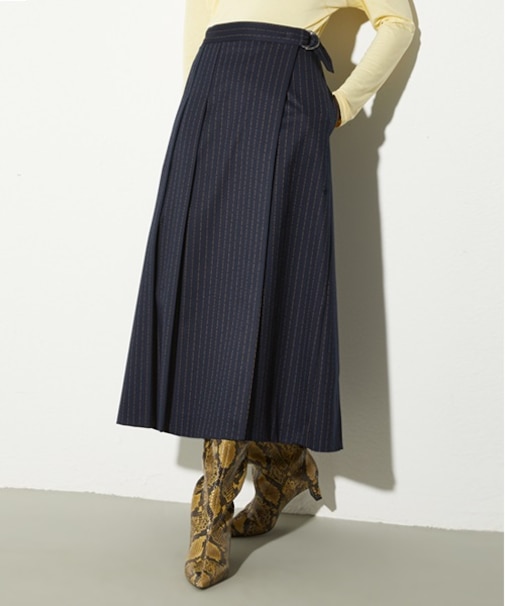 キルトスタイル フランネル スカート