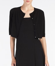 ピュア コットン ボレロ カーディガン