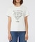 コットン プリント Tシャツ
