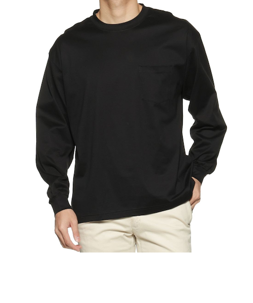 シルケット加工ロングスリーブTシャツ｜バーニーズ ニューヨーク
