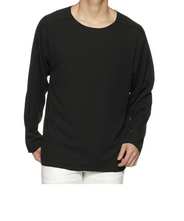 ワッフル素材ロングスリーブTシャツ