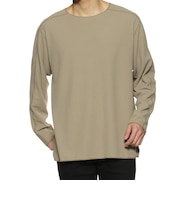 ワッフル素材ロングスリーブTシャツ