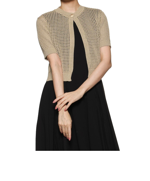 【新品未使用】BARNEYS NEW YORK カーディガン　ベージュ BARNEYS NEWYORK 「BARNEYS NEWYORK」 カーディガン M ベージュ