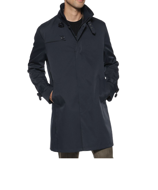 レイヤードライナー付コート