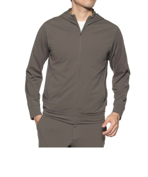 ウォッシャブル セットアップ ジップアップパーカー