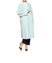 パールボタン ダブルロングコート