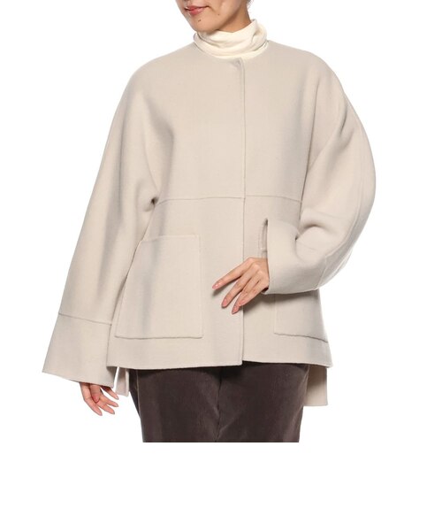 ノーカラー ミドルコート｜バーニーズ ニューヨークのアウトレット通販