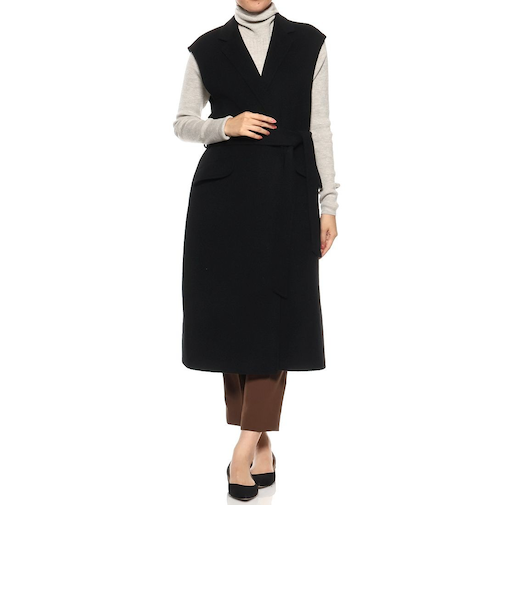 ベルテッド ロングジレコート