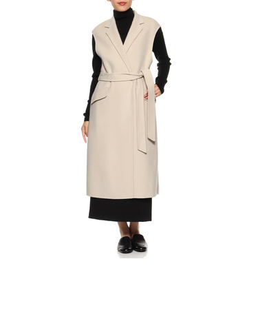 ベルテッド ロングジレコート