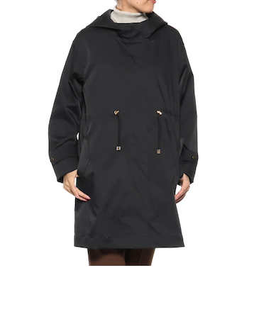 ライナー付き フーデッドミドルコート