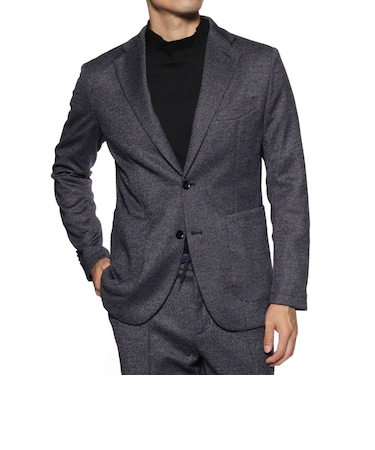 セットアップ ジャージー素材イージージャケット