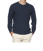 ウォッシャブル ブリスターニットプルオーバー