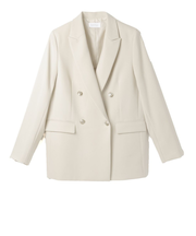 ウォッシャブル ダブルブレストジャケット