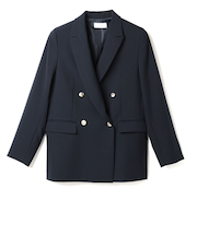 ウォッシャブル ダブルブレストジャケット