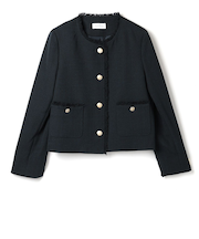 セットアップ ウォッシャブル フリンジジャケット