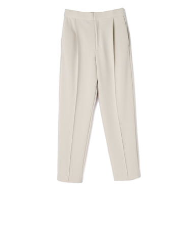 セットアップ ウォッシャブル ダンボール素材テーパードパンツ