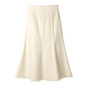 セットアップ ウォッシャブル フリンジマーメイドスカート