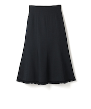 セットアップ ウォッシャブル フリンジマーメイドスカート